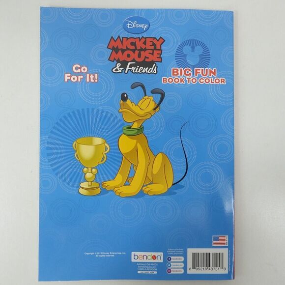 Mickey Mouse and Friends Coloring Books and Flash Card Sets - Picture 7 of 7